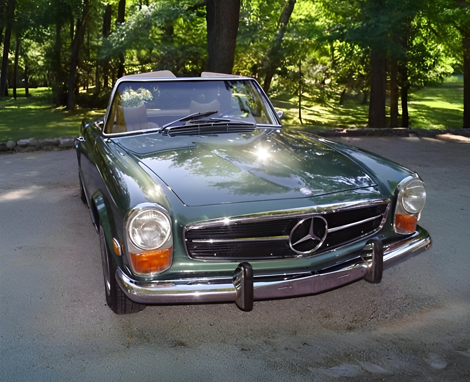 mercedes.monster - 1970 Mercedes 280SL Pagoda