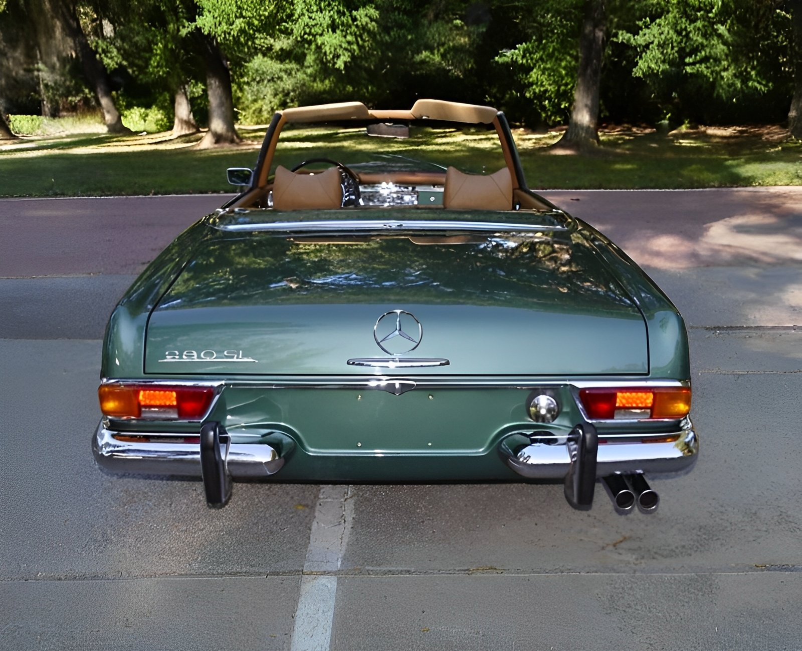 mercedes.monster - 1970 Mercedes 280SL Pagoda